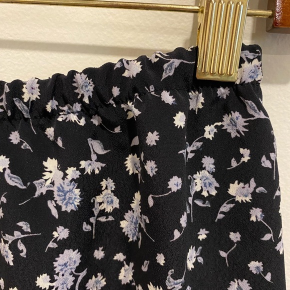 Vintage floral high waisted mini skirt, size small east west fashions - Picture 6 of 7